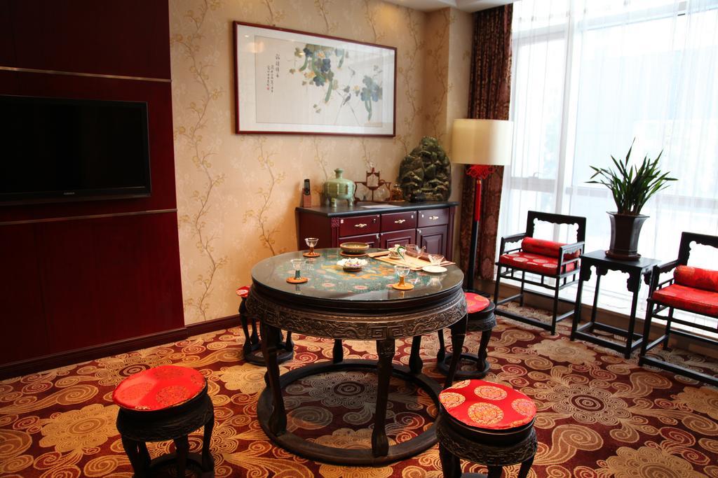 Shijiazhuang Shen Zhou 7 Star Hotel Exterior foto
